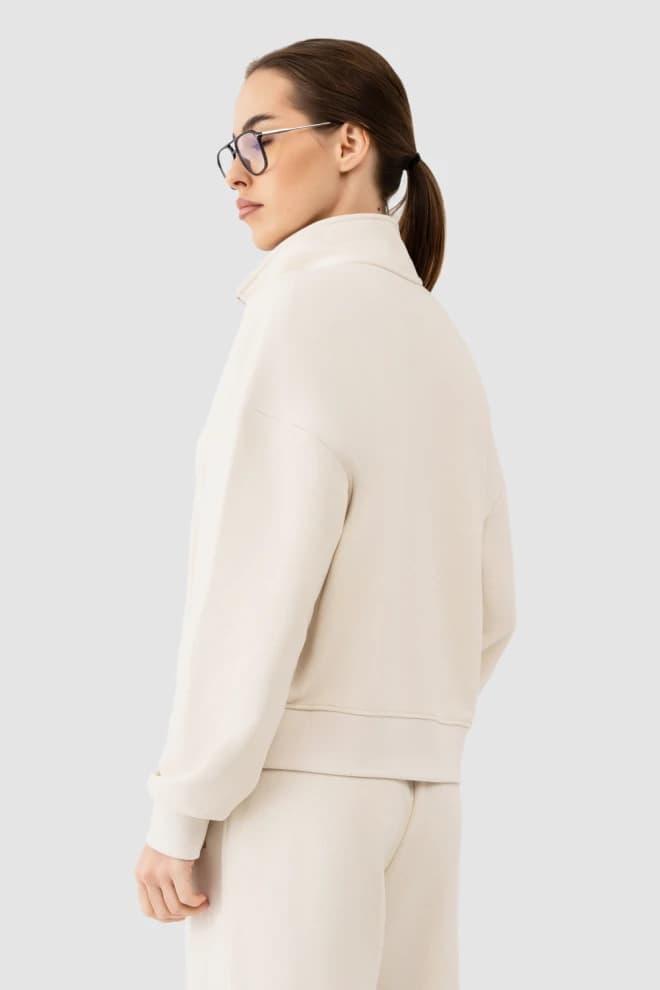 Спортивний костюм Avecs бежевий з трикотажу "French Terry"